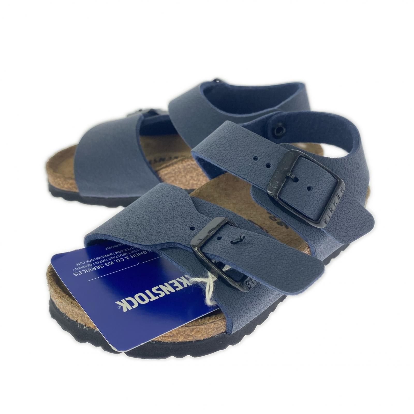 BIRKENSTOCK ビルケンシュトック サンダル size150/ネイビー - メルカリ