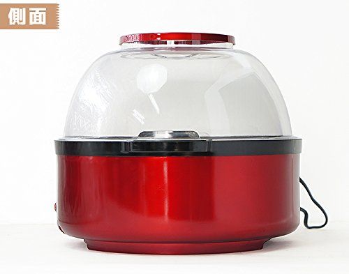 ミナトワークス ポップコーンメーカー POP-401 (レッド) 容量4L 家庭用