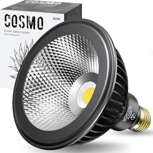 【グリーンアドバイザー推薦】BRIM(ブリム) COSMO UV 20W 植物育成ライト LED フルスペクトル 高PPFD 高力率 高演色性 植物用LEDライト 省エネ設計 長寿命 E26口金 反射板付き 集光レンズなし (COSMO UV aa8f5b06