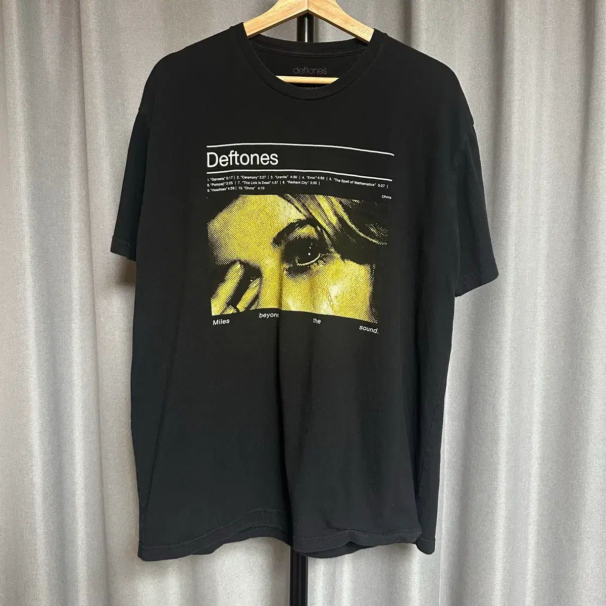 デフトーンズ トラックリスト Tシャツ XL