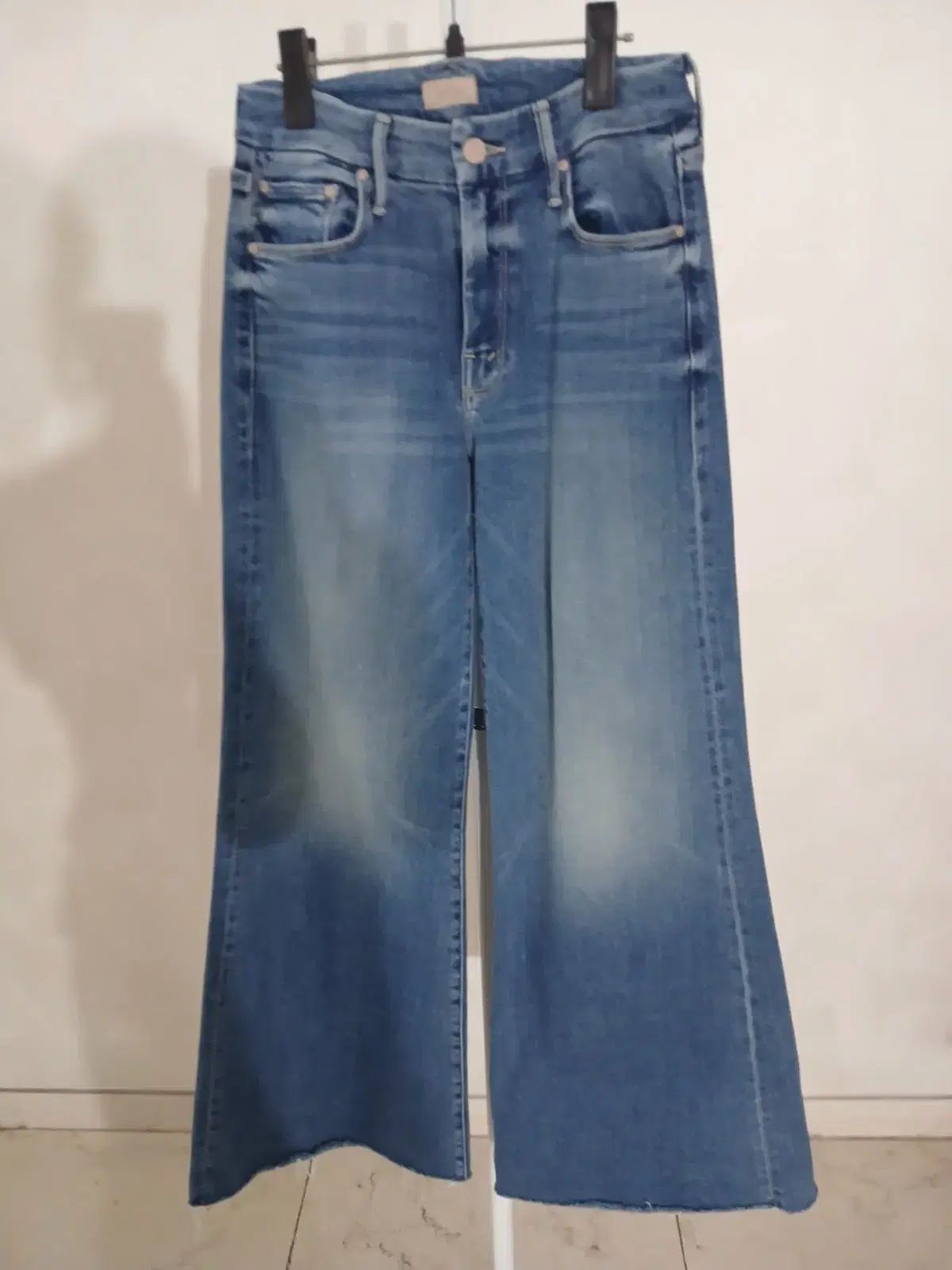 マザーブーツカット ワイド デニム パンツ