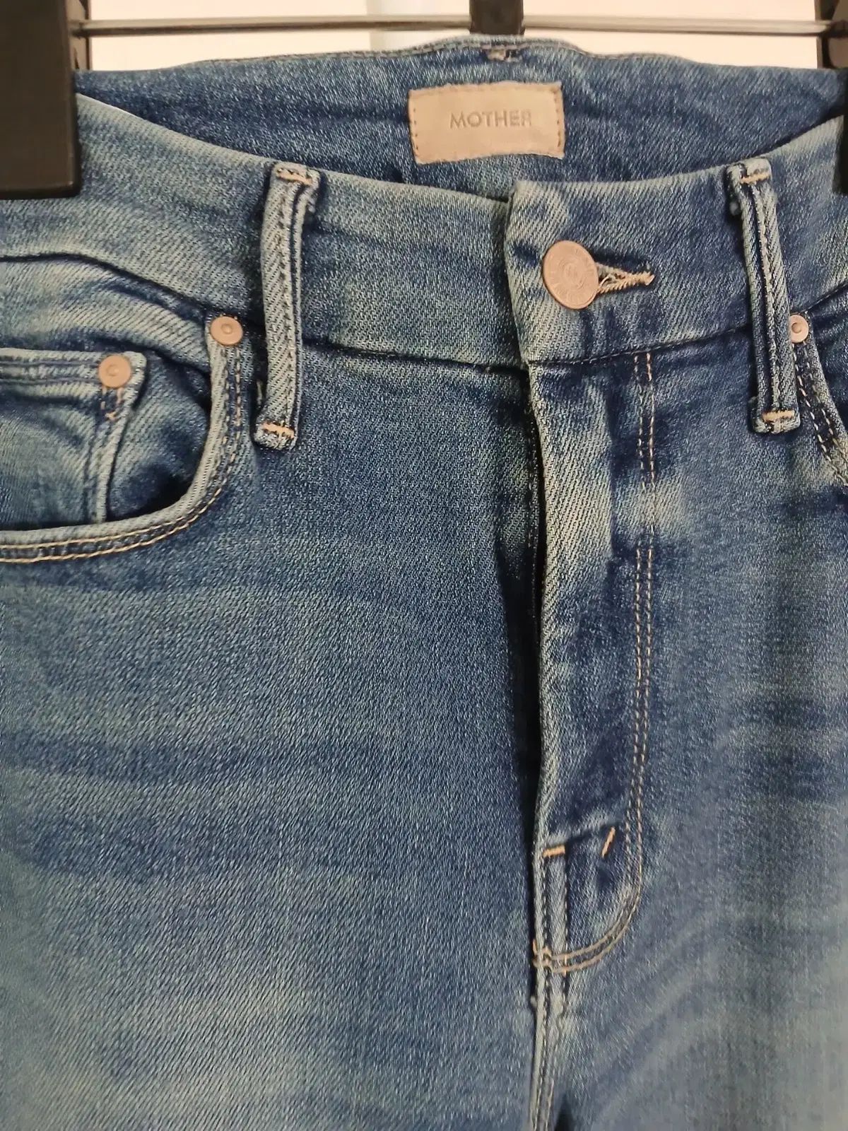マザーブーツカット ワイド デニム パンツ