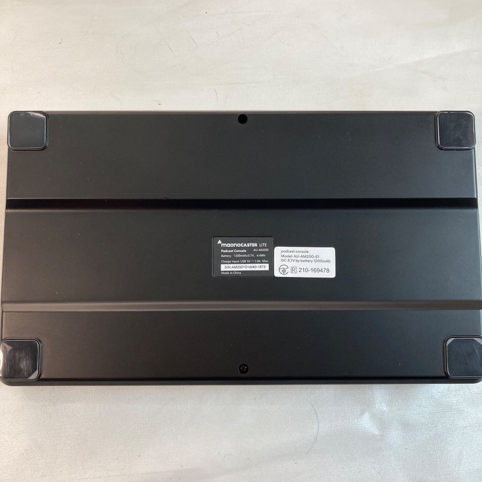 【現状品】MAONO CASTR AU-AM200-S1 BLACK