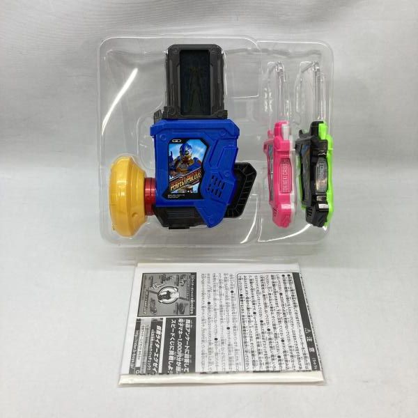 【中古】バンダイ DX仮面ライダーエグゼイド メモリアルフィニッシュガシャットセットII 開封品 仮面ライダーエグゼイド[97]