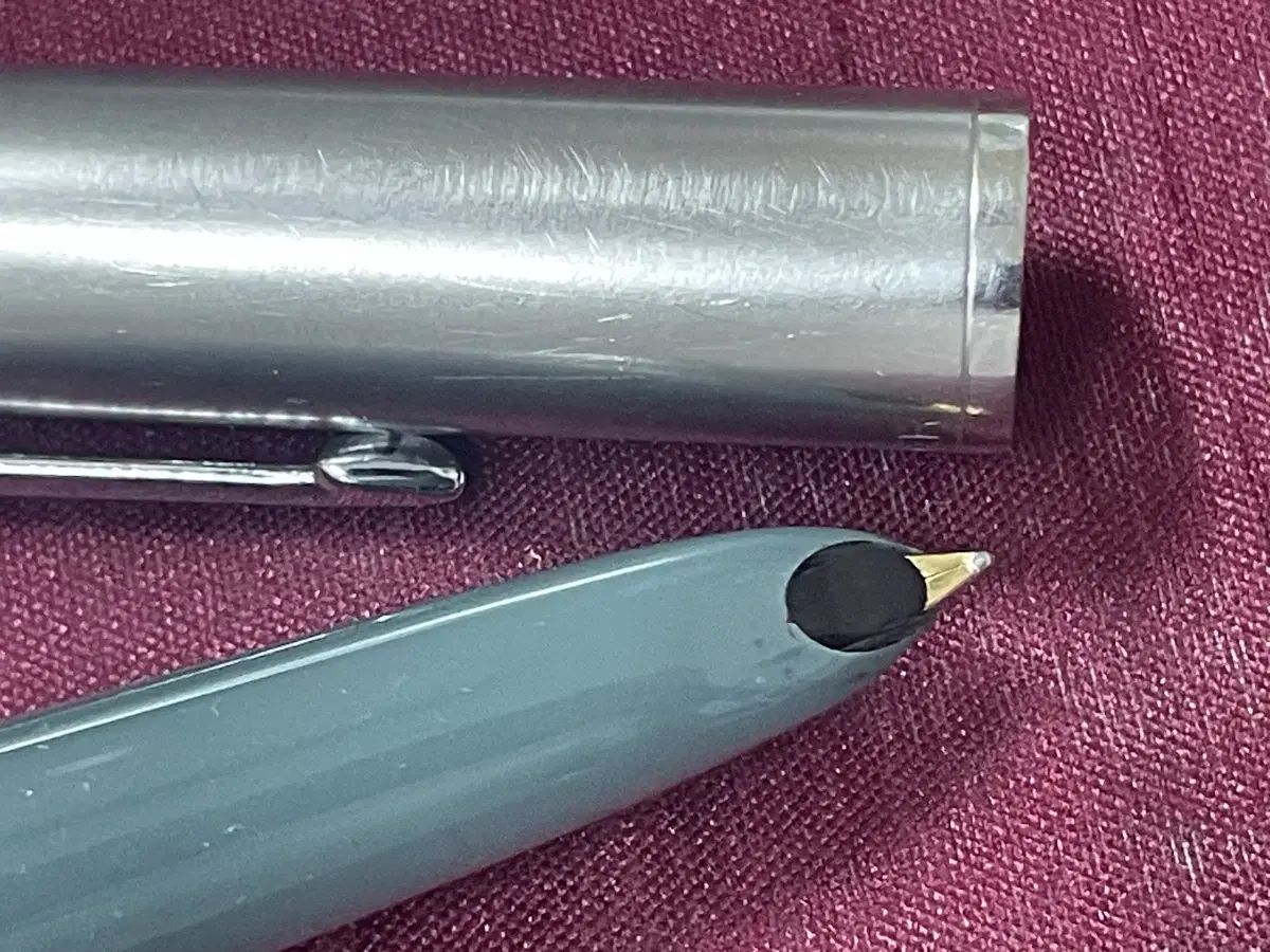 パーカ 万年筆 51 ラストラルロイ キャップ グレー 14K Fニブ