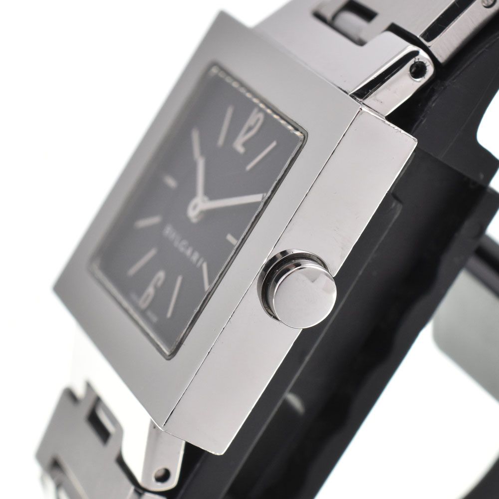 値下 ブルガリ BVLGARI SQ22SS クアドラード クォーツ レディース □#143745