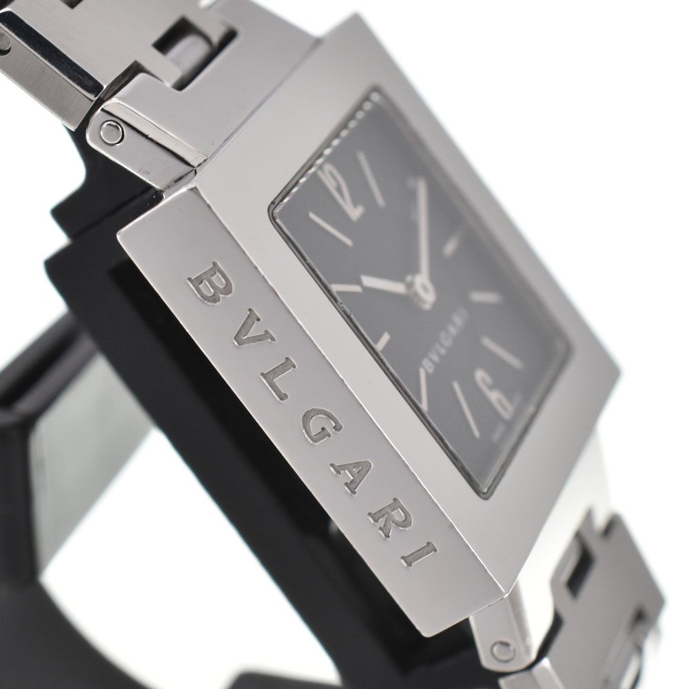 値下 ブルガリ BVLGARI SQ22SS クアドラード クォーツ レディース □#143745