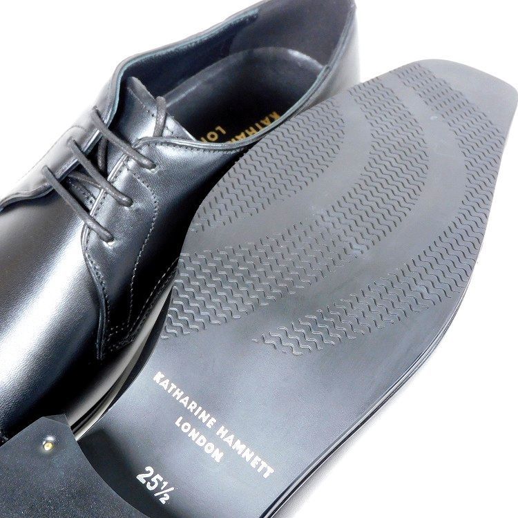 新品 KATHARINE HAMNETT LONDON キャサリンハムネット madrasマドラス ストレートチップ 25.5cm 黒 本革 ビジネスシューズ メンズ 紳士 箱付き 新品 KATHARINE HAMNETT LONDON キャサリンハムネット madrasマドラス ストレートチップ 25.5cm 黒 本革 ビジネスシューズ メンズ 紳士 箱付き