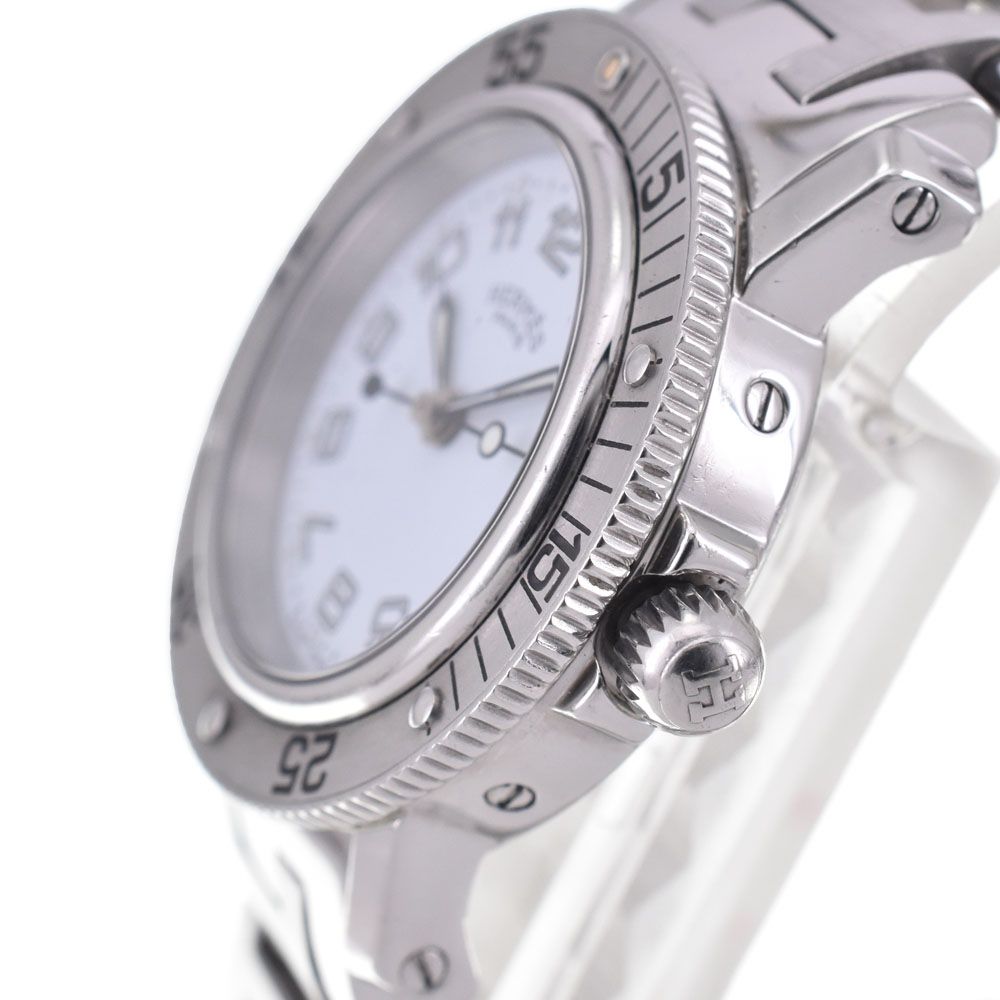 値下 エルメス HERMES CL5.210 クリッパーダイバー デイト クォーツ レディース □#144097 値下 エルメス HERMES CL5.210 クリッパーダイバー デイト クォーツ レディース □#144097