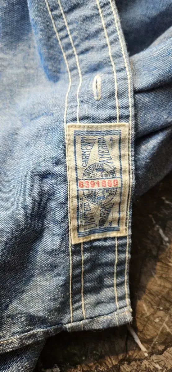 BRONSON ノンストック シャンブレー シャツ XXL BRONSON ノンストック シャンブレー シャツ XXL