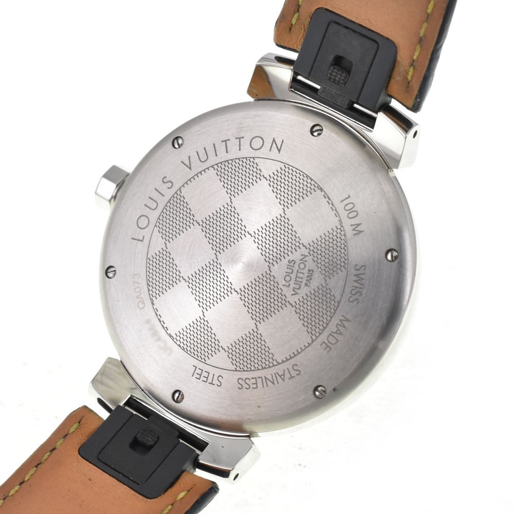 値下 ルイ・ヴィトン LOUIS VUITTON QA073 タンブール ダミエグラ