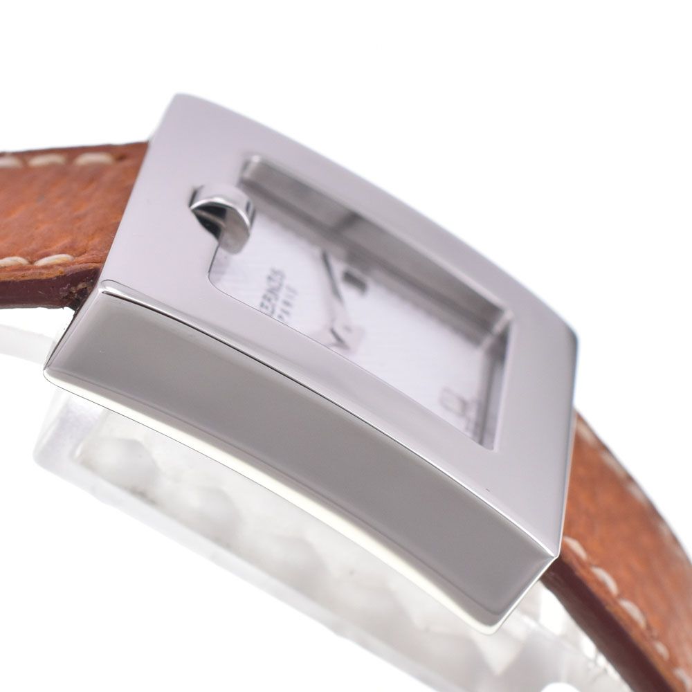値下 エルメス HERMES BE1.110 ベルトウォッチ クォーツ レディース 良品 □#144410