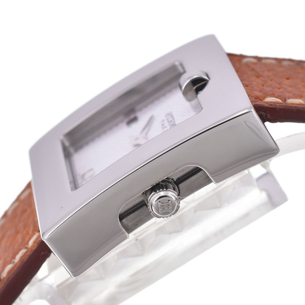 値下 エルメス HERMES BE1.110 ベルトウォッチ クォーツ レディース 良品 □#144410