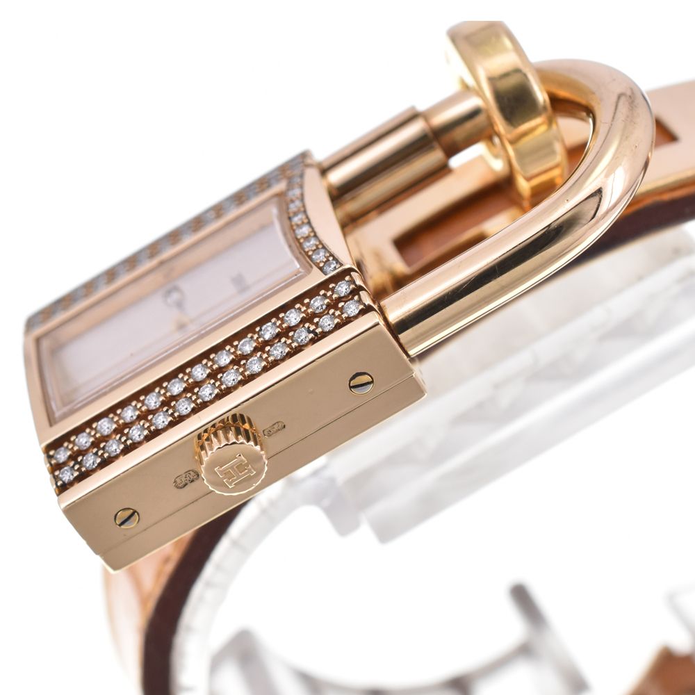 値下 エルメス HERMES ケリーウオッチ ダイヤモンド 20周年記念モデル クォーツ レディース 美品 □#144443 値下 エルメス HERMES ケリーウオッチ ダイヤモンド 20周年記念モデル クォーツ レディース 美品 □#144443