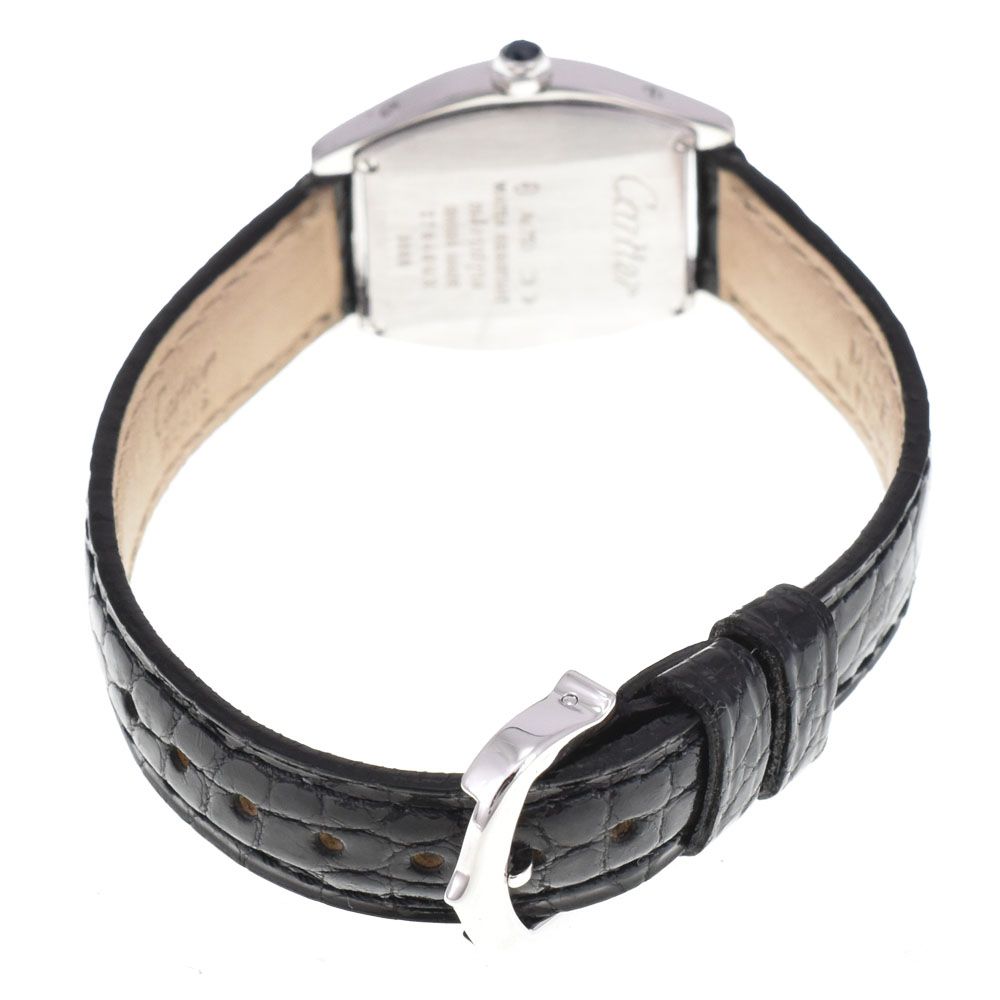 値下 カルティエ CARTIER W1556361 トーチュ SM WG 手巻き レディース 良品 内箱・保証書付き □#145155