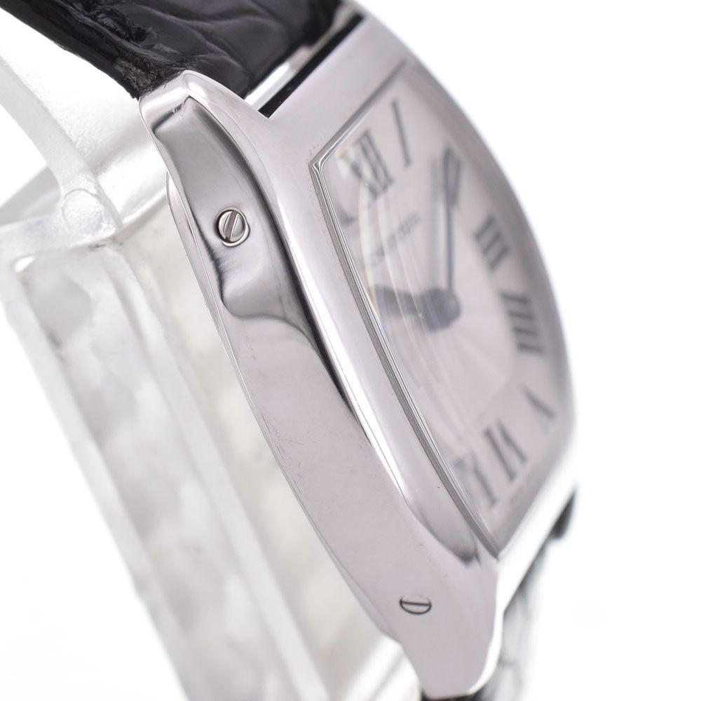 値下 カルティエ CARTIER W1556361 トーチュ SM WG 手巻き レディース 良品 内箱・保証書付き □#145155