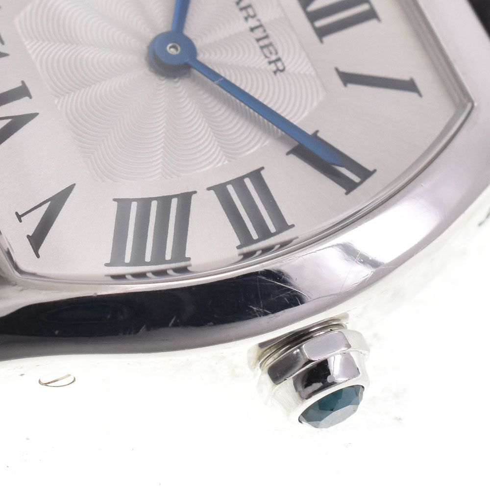 値下 カルティエ CARTIER W1556361 トーチュ SM WG 手巻き レディース 良品 内箱・保証書付き □#145155