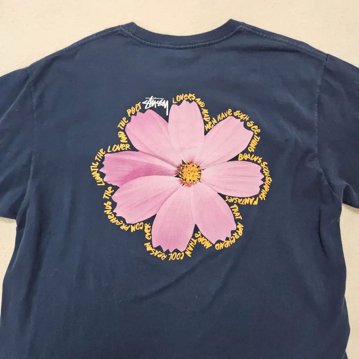 STUSSY コスモス 半袖T