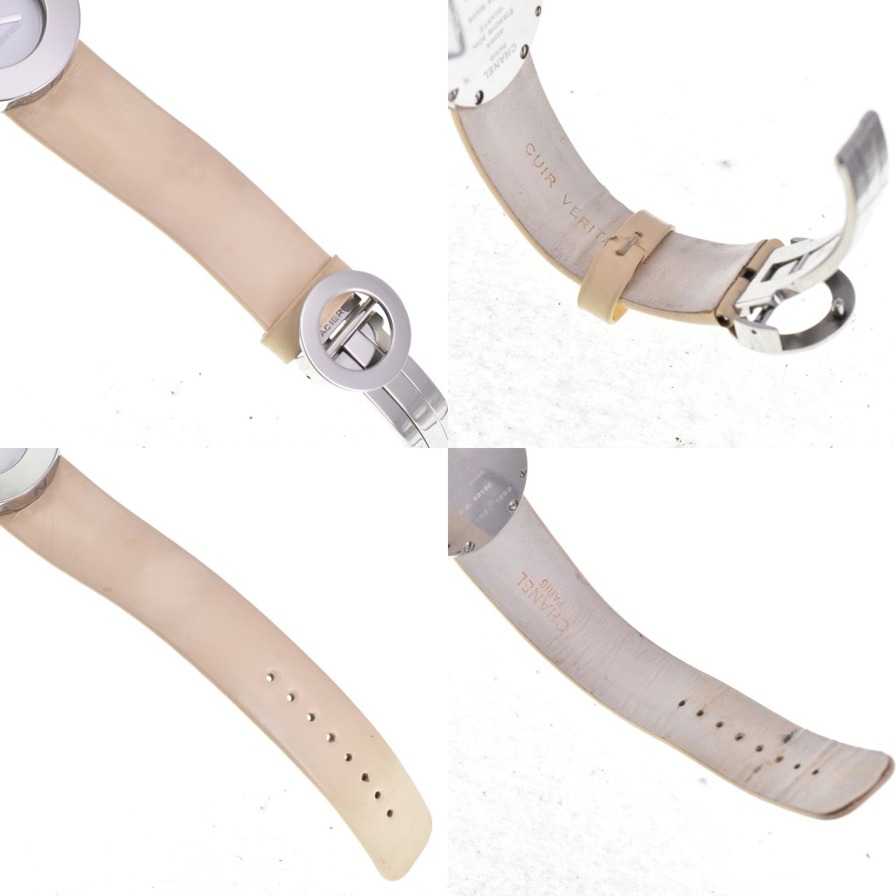 値下 シャネル CHANEL H0580 ラ・ロンド ステンレス/レザー クォーツ レディース □#144839 値下 シャネル CHANEL H0580 ラ・ロンド ステンレス/レザー クォーツ レディース □#144839
