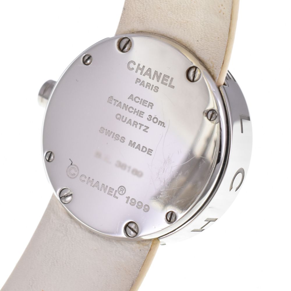 値下 シャネル CHANEL H0580 ラ・ロンド ステンレス/レザー クォーツ レディース □#144839 値下 シャネル CHANEL H0580 ラ・ロンド ステンレス/レザー クォーツ レディース □#144839