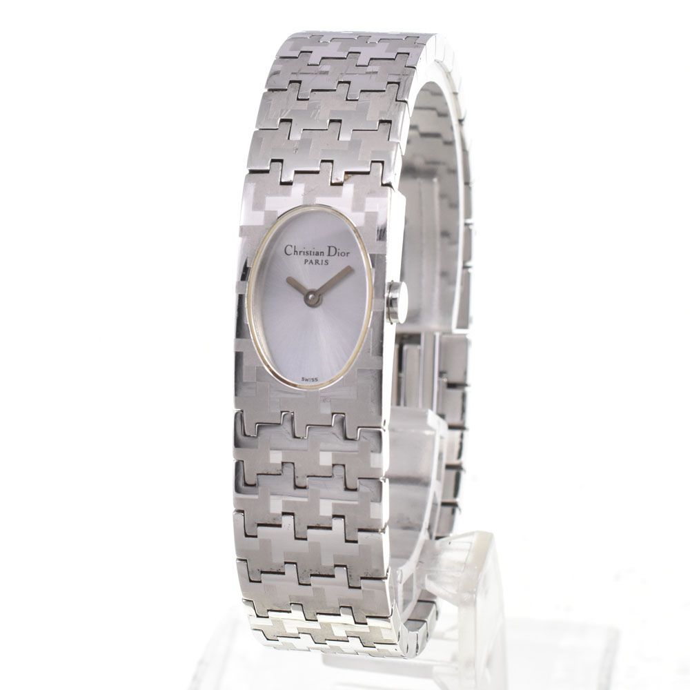値下 クリスチャンディオール Christian Dior D70-100 クォーツ レディース □#144895