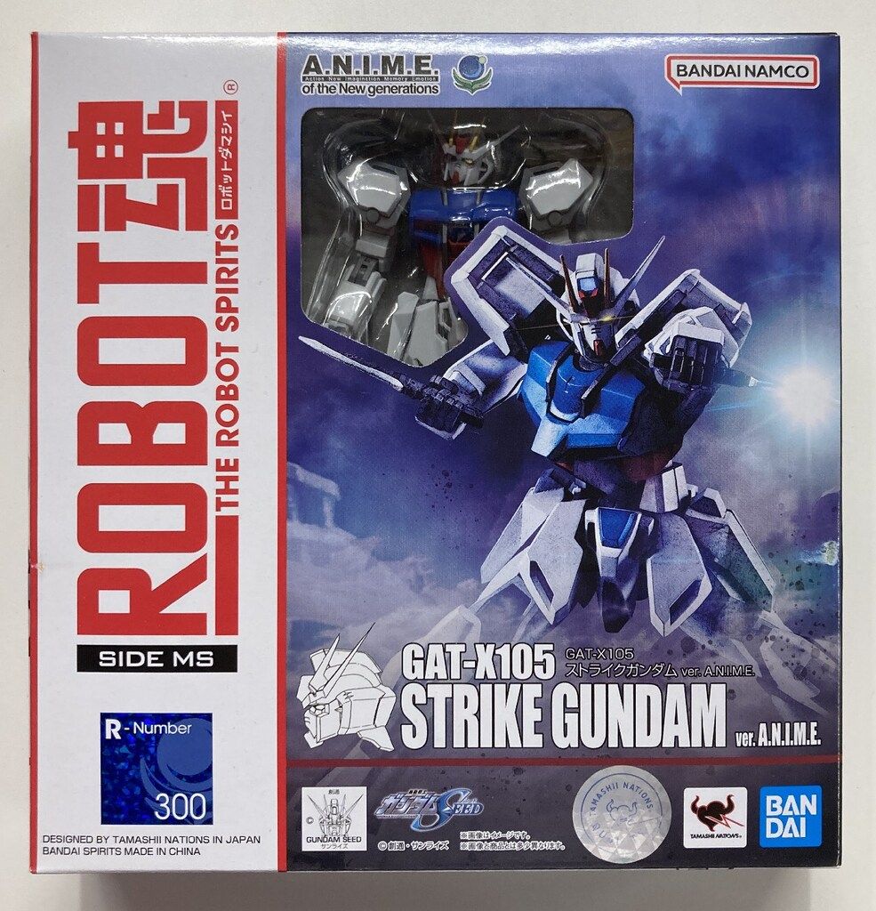バンダイ ROBOT魂 GAT-X105 ストライクガンダム ver. A.N.I.M.E. ROBOT