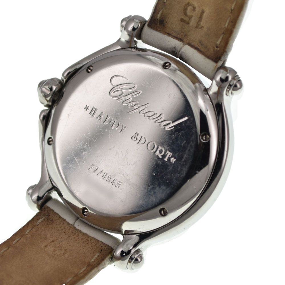 値下 ショパール Chopard 27/8949 ハッピースポーツ スノーフレーク ダイヤモンド クォーツ レディース □#145462 値下 ショパール Chopard 27/8949 ハッピースポーツ スノーフレーク ダイヤモンド クォーツ レディース □#145462