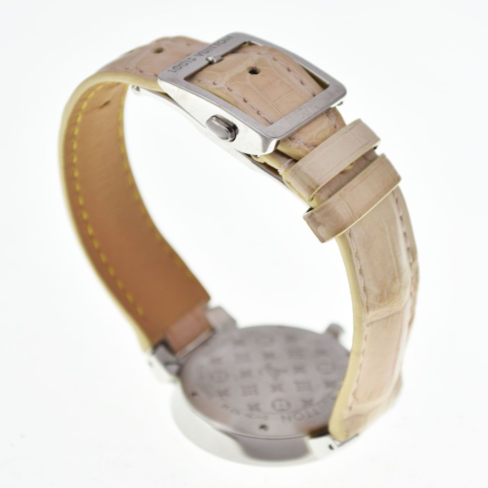 値下 ルイ・ヴィトン LOUIS VUITTON Q13MJE タンブール サクラ 8P ダイヤモンド ピンク クォーツ レディース 美品 腕時計 □#145300 値下 ルイ・ヴィトン LOUIS VUITTON Q13MJE タンブール サクラ 8P ダイヤモンド ピンク クォーツ レディース 美品 腕時計 □#145300