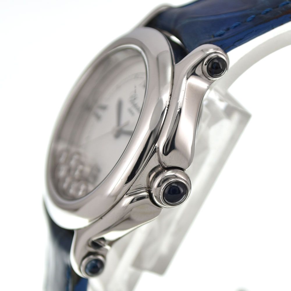 値下 ベルト訳あり ショパール Chopard 27/8238-23 ハッピースポーツ 7P ダイヤモンド クォーツ レディース □#145417 値下 ベルト訳あり ショパール Chopard 27/8238-23 ハッピースポーツ 7P ダイヤモンド クォーツ レディース □#145417
