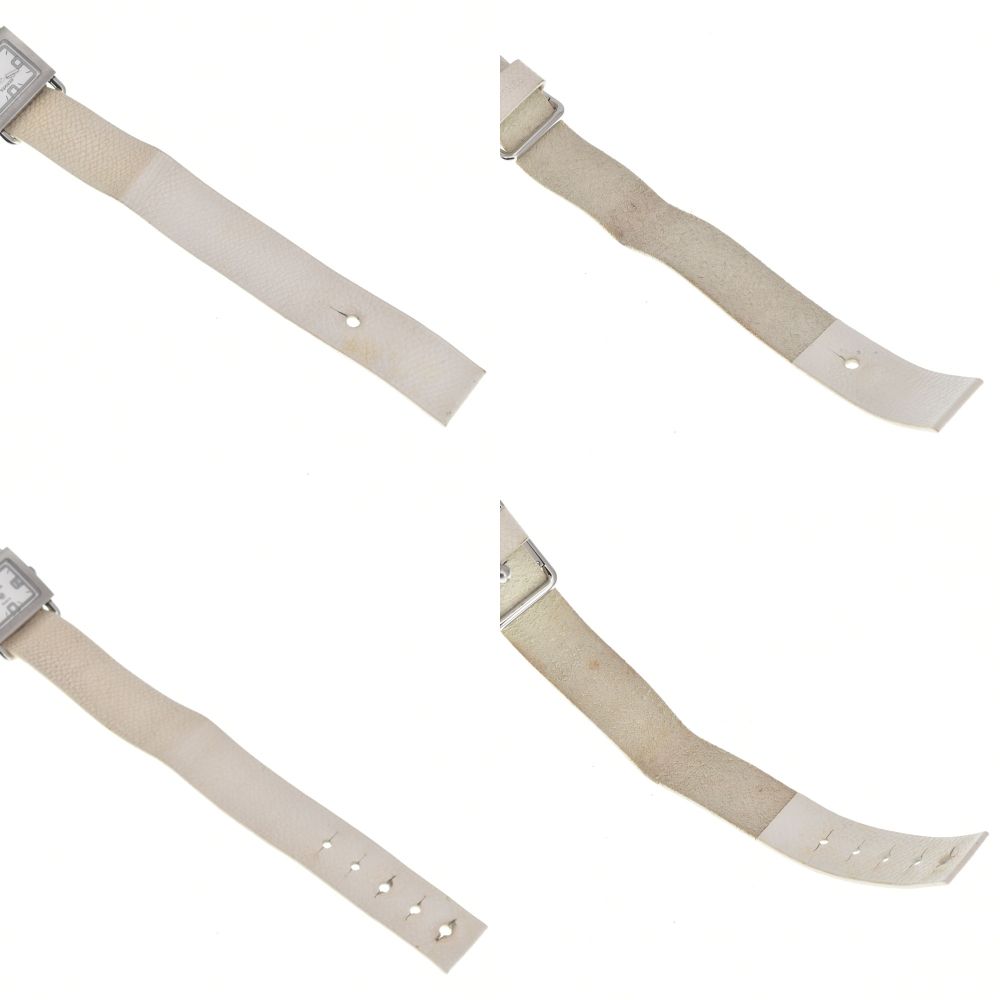値下 エルメス HERMES BA1.210 バレニア デイト クォーツ レディース 良品 □#145395