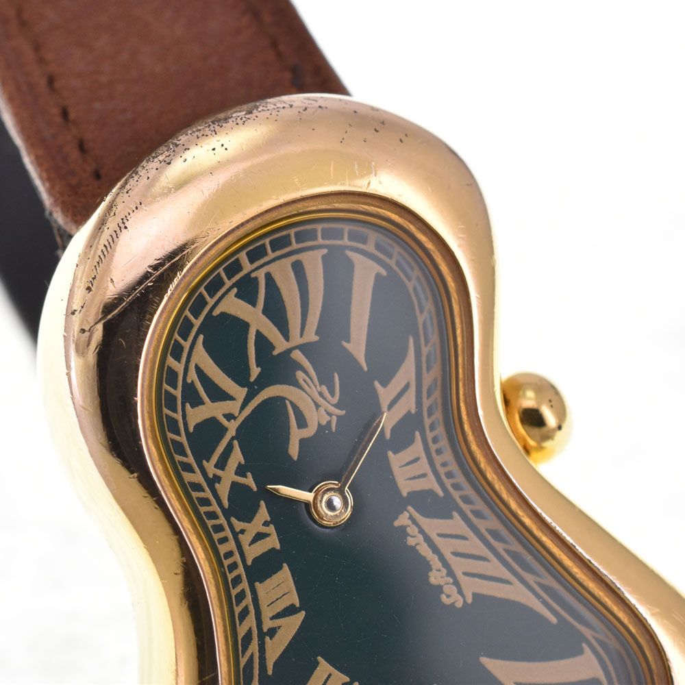 値下 サルバドール ダリ Salvador Dali ソフトウォッチ クォーツ レディース 良品 □#145349