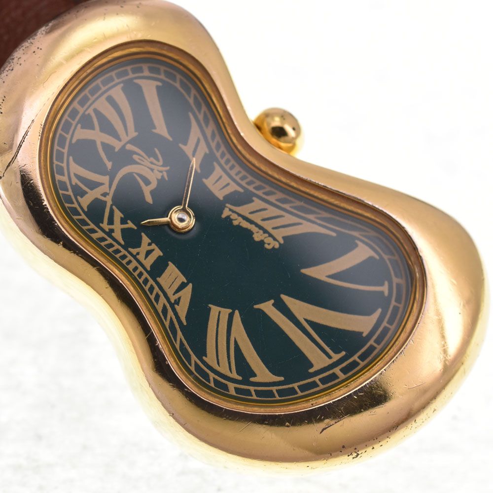 値下 サルバドール ダリ Salvador Dali ソフトウォッチ クォーツ レディース 良品 □#145349