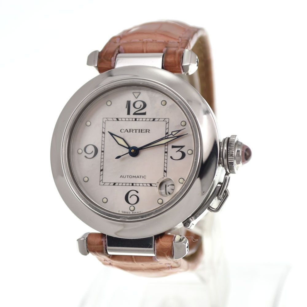 値下 カルティエ CARTIER W3106499 パシャ デイト 自動巻き レディース □#145388 値下 カルティエ CARTIER W3106499 パシャ デイト 自動巻き レディース □#145388