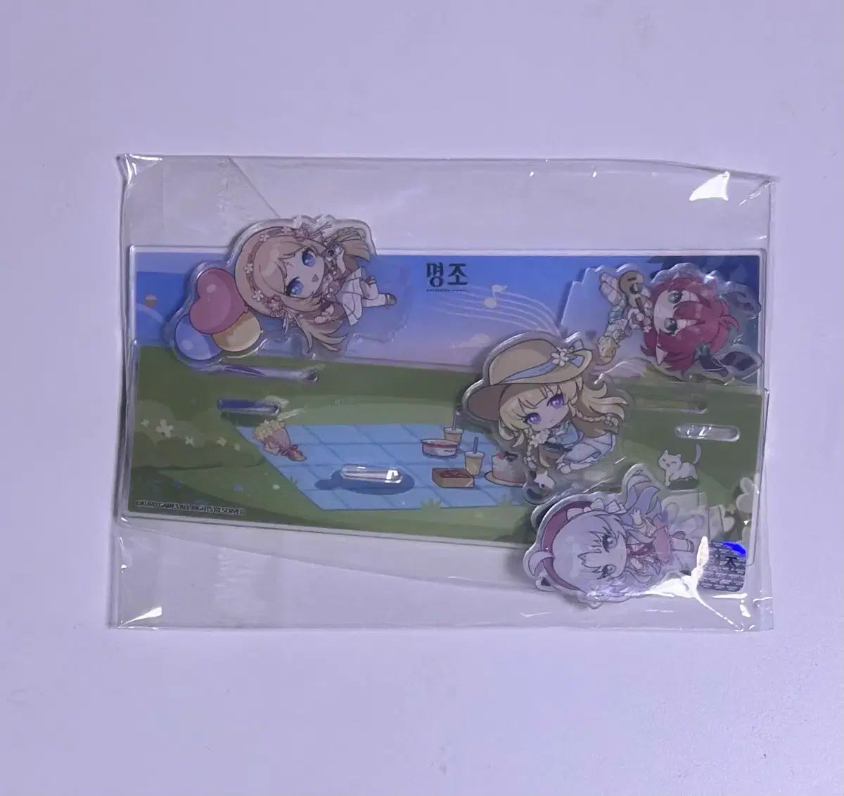 明朝 1周年 SDジオラマ カルティシア フェビ シャコンサート ゼンニ カルロッタ アクリルスタンド