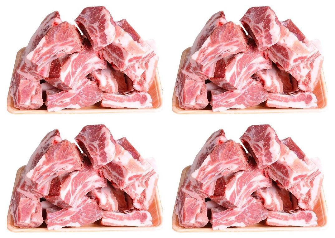 PORK SPARE RIBS CUT 1kg x 4個セット - 豚　スペアリブカット