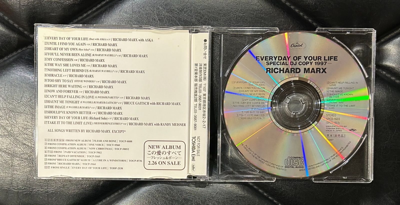 希少プロモオンリー・サンプラーCD】Richard Marx 「Every Day of Your 