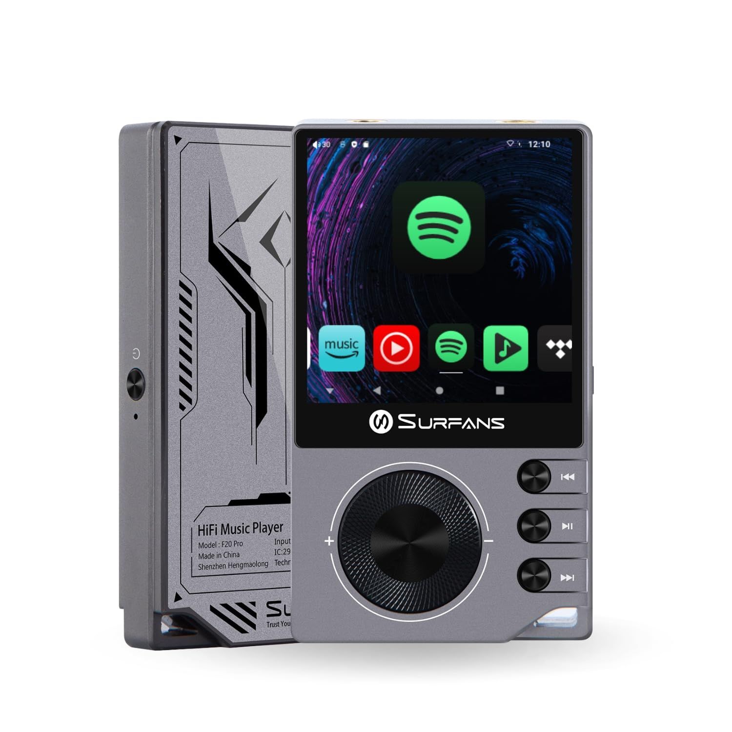 Surfans F20 Pro Android Hi-Res Music Player, Dual ESS9018 DAC,DSD512, Spotify & Tidal Support, WiFi & Bluetooth LDAC, 4.4 0e273356 Surfans F20 Pro Android Hi-Res Music Player, Dual ESS9018 DAC,DSD512, Spotify & Tidal Support, WiFi & Bluetooth LDAC, 4.4 0e273356