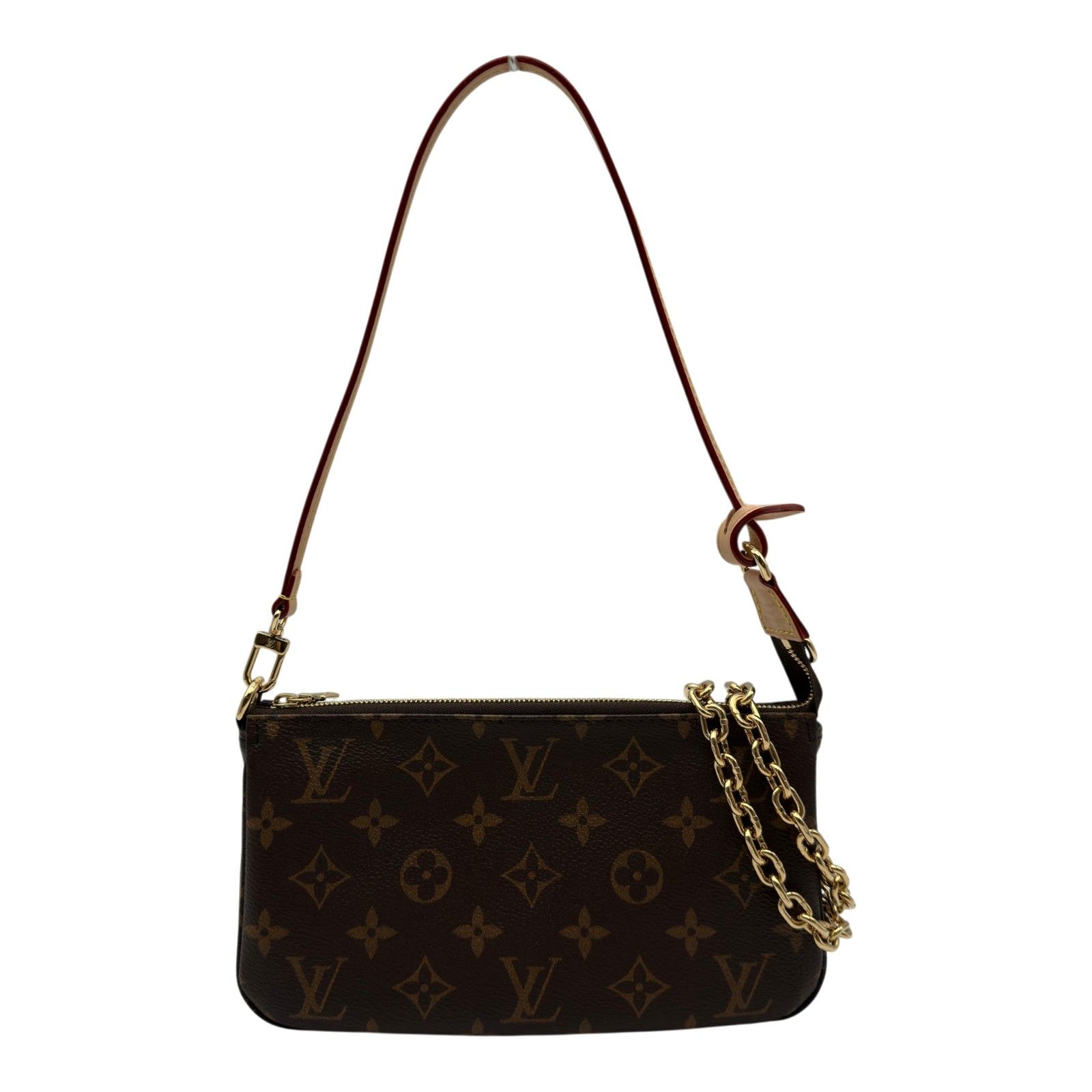 ルイ・ヴィトン LOUIS VUITTON ポシェット・アクセソワール M82766 ブラウン モノグラム/レザー レディース ハンドバッグ