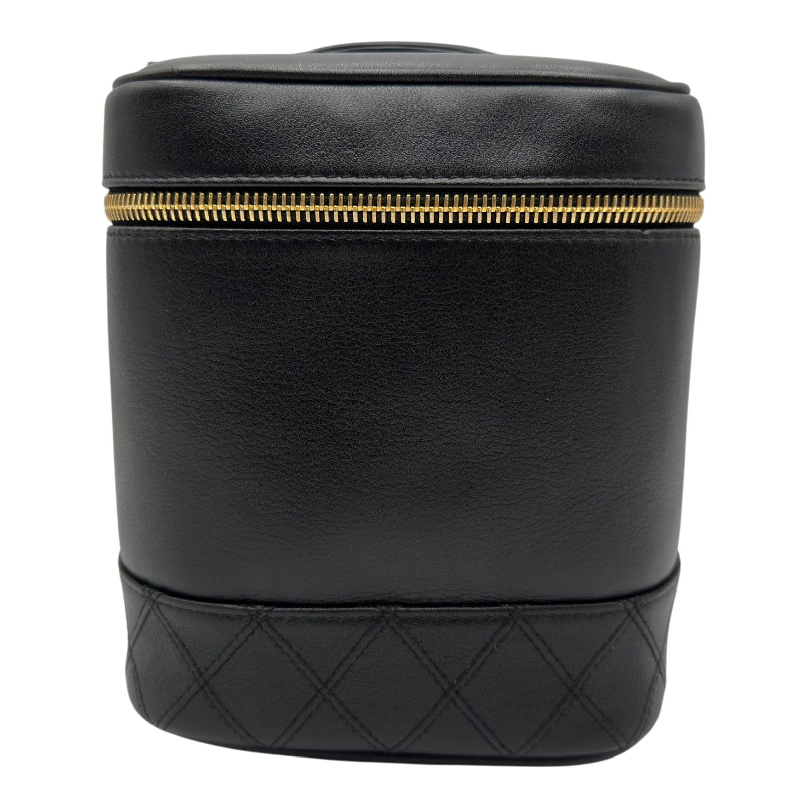 シャネル CHANEL ピコローレ バニティバッグ A01619 4番台 ブラック ゴールド金具 ラムスキン レディース その他バッグ