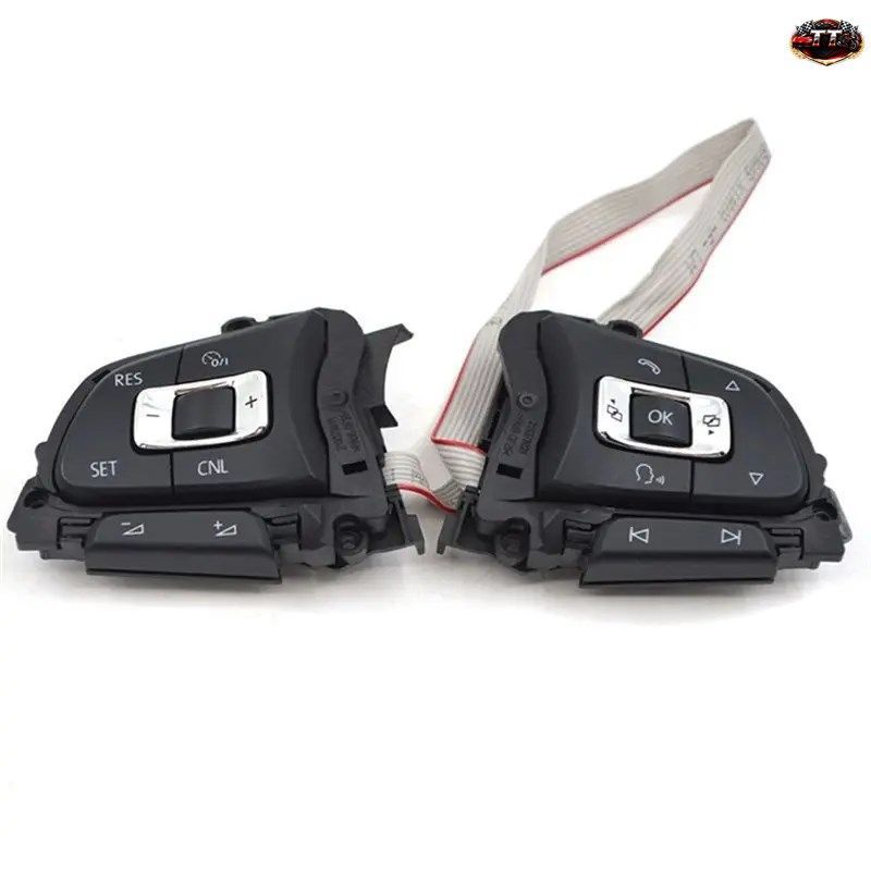 L08A-1PAIR 5G0959442P 車用ステアリングホイールボタン VW ゴルフ/R32/GTI/ 2018-2021