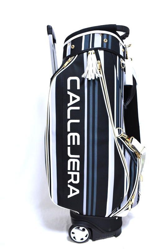 【定価6万6000円】新品 CALLEJERA ストライプ柄 キャディー バッグ CJ-2013001 ガジェヘラ ゴルフ