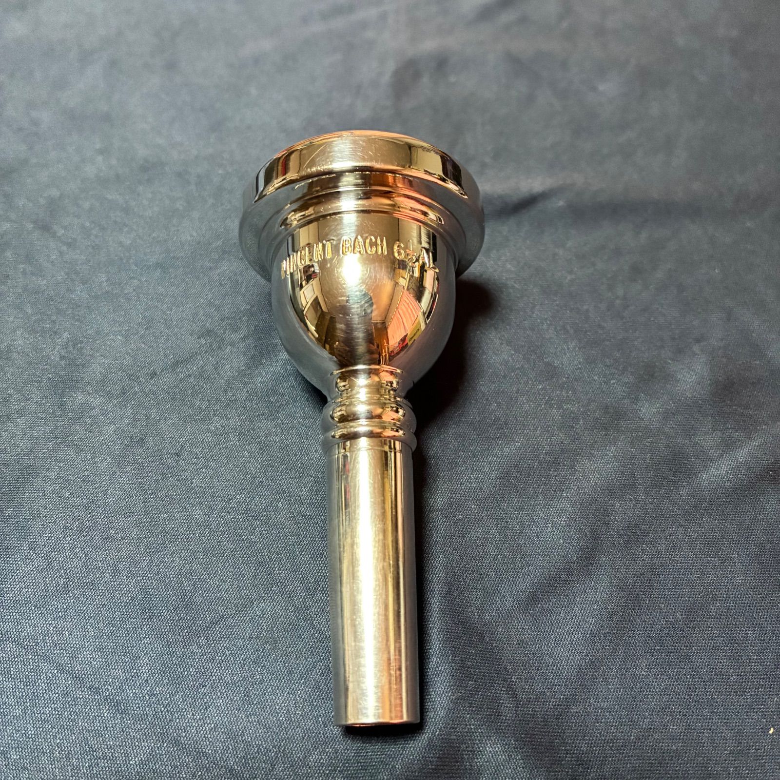 トロンボーン用マウスピース VINCENT BACH 6-1/2AL（細管）中古品