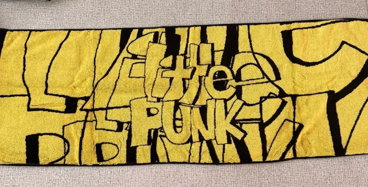 バウンディ 2025 little punk ツアー タオル