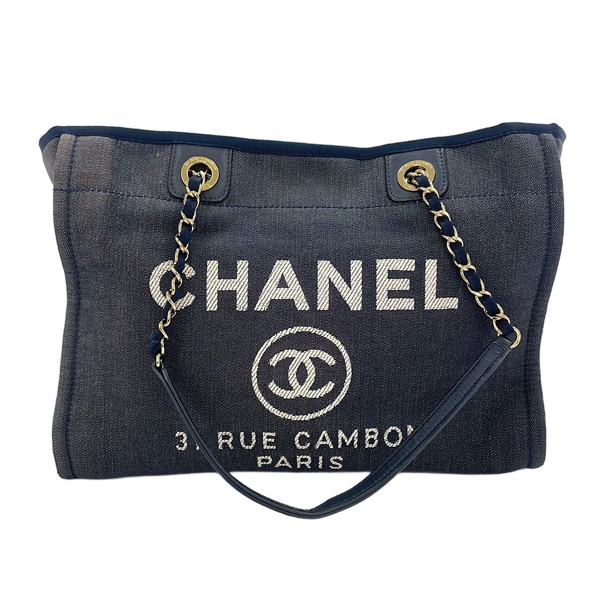 CHANEL シャネル トートバッグ ドーヴィル 【中古】