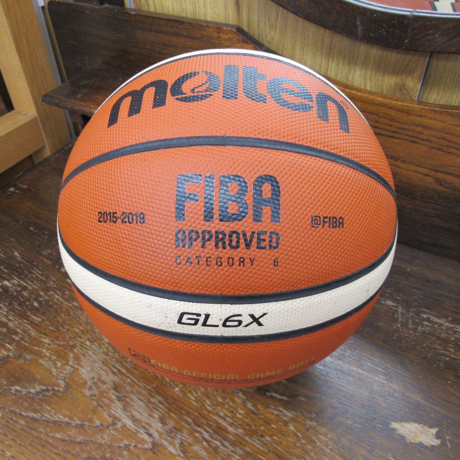 モルテン molten 6号球 FIBA/JBA承認 GL6X バスケットボール 