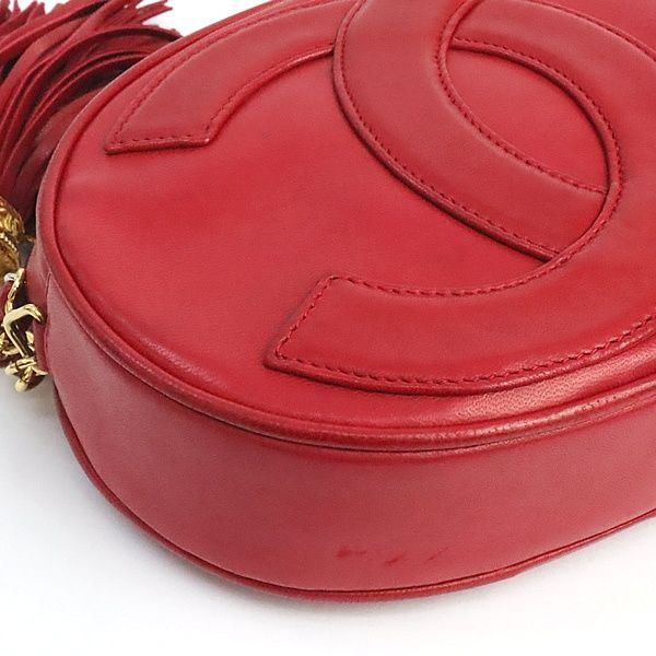 CHANEL シャネル ココマーク フリンジジップ チェーンショルダーバッグ