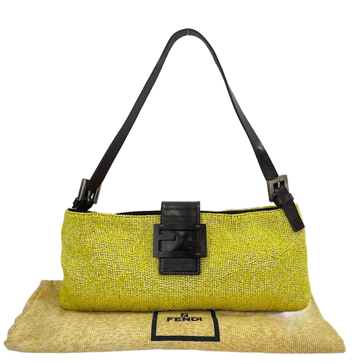 FENDI フェンディ ショルダーバッグ ビーズ【中古】