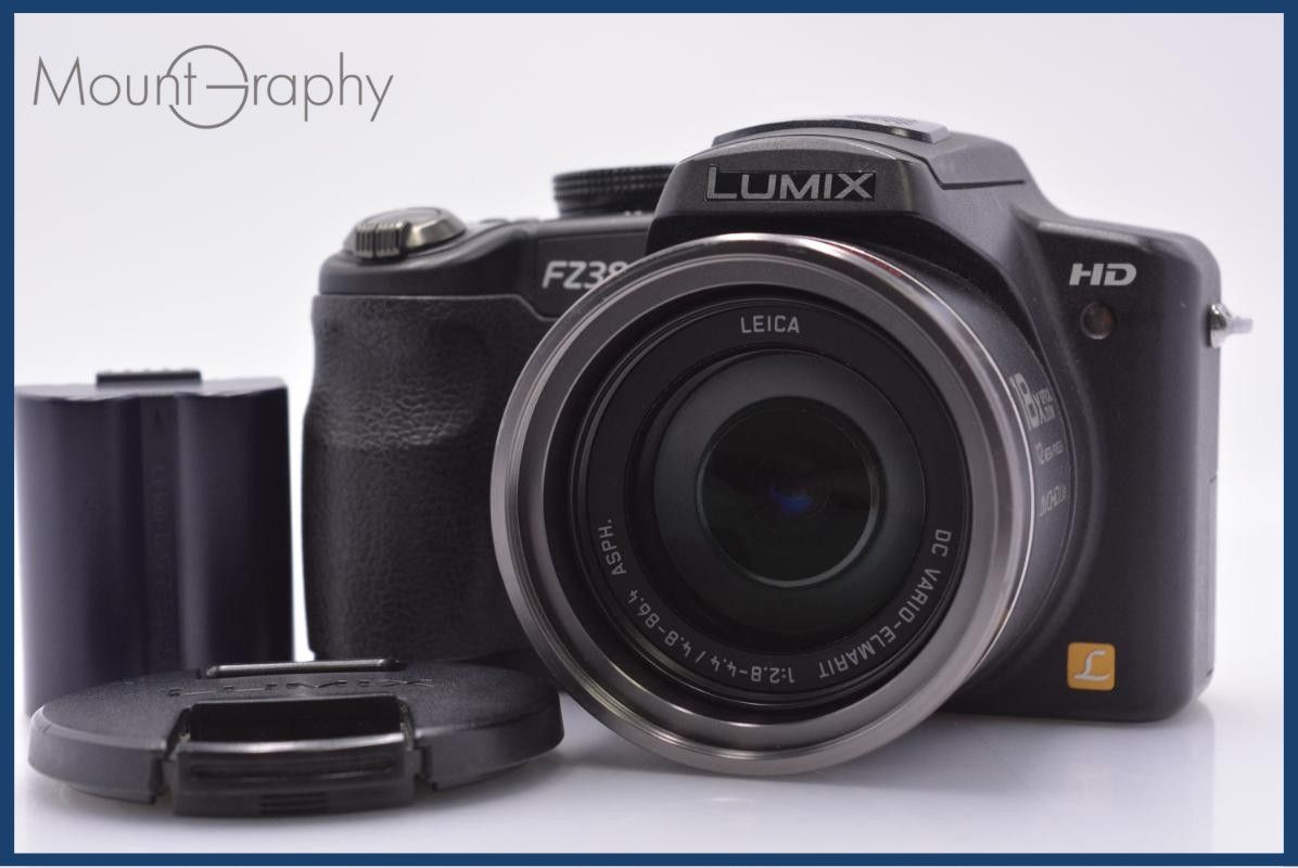 【動作保証】 パナソニック Panasonic LUMIX DMC-FZ38 18x 前キャップ、バッテリー付属 同梱無料 #am7981