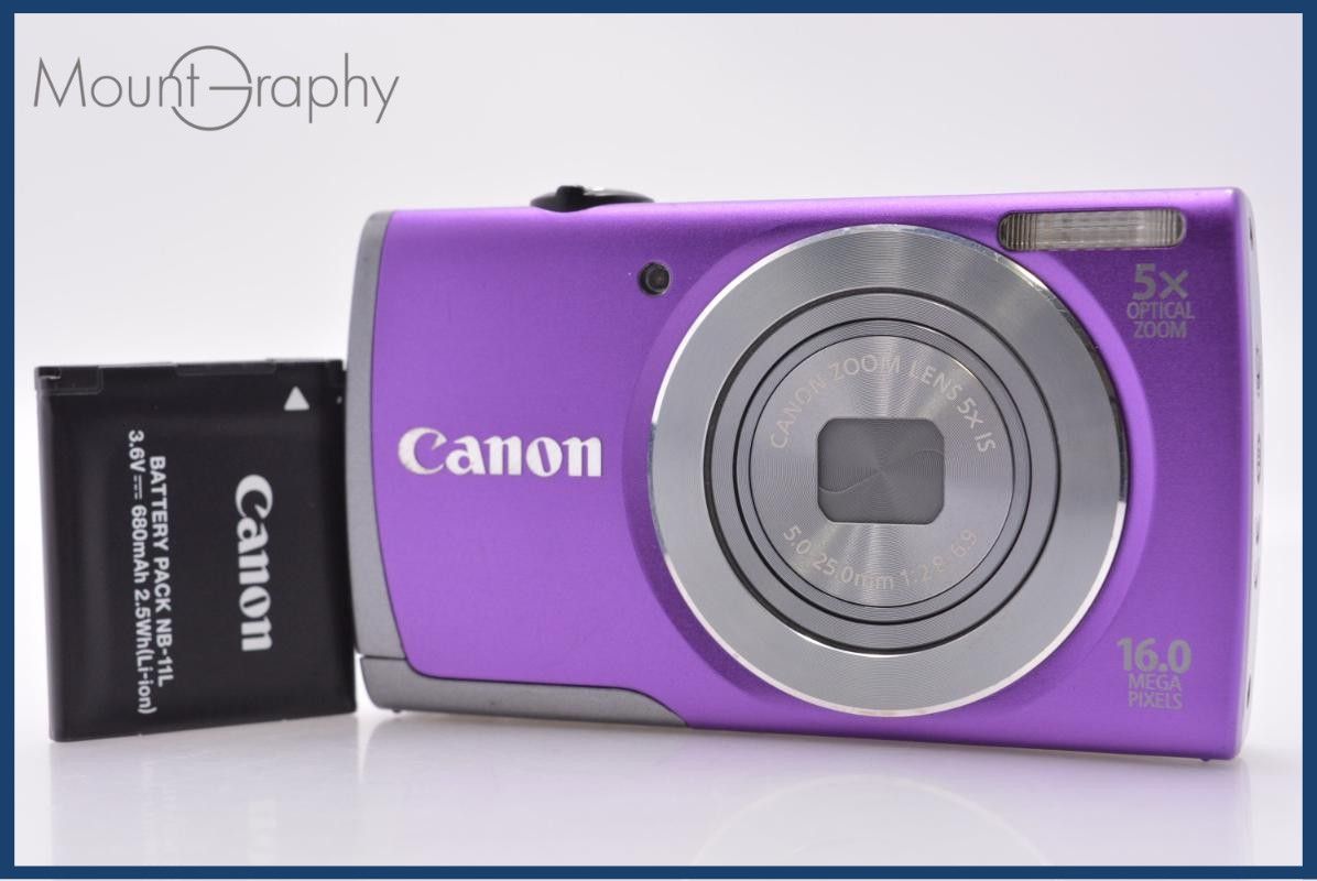 キヤノン Canon PowerShot A3500 IS 5x バッテリー付属 同梱無料 #am7987