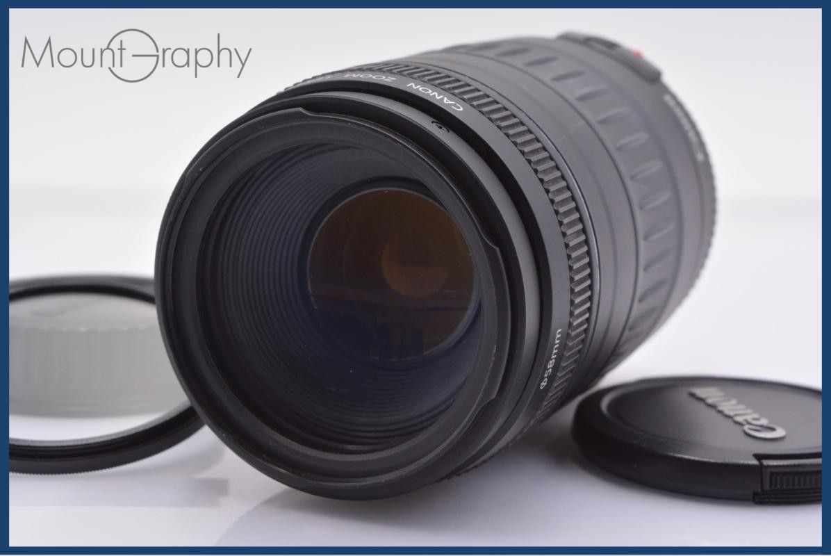 【動作保証】 キヤノン Canon EF 90-300mm F4.5-5.6 前後キャップ&レンズフィルター付 同梱無料 #yk8986